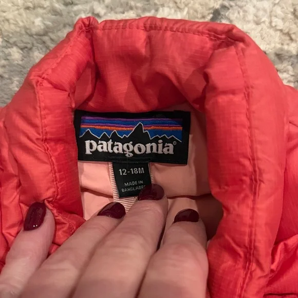 Patagonia Kids Puffer Jacket - Vibrant pink